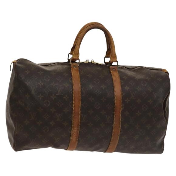 LOUIS VUITTON Monogram Keepall 50 Boston Bag M41426 - Picture 1 of 16
